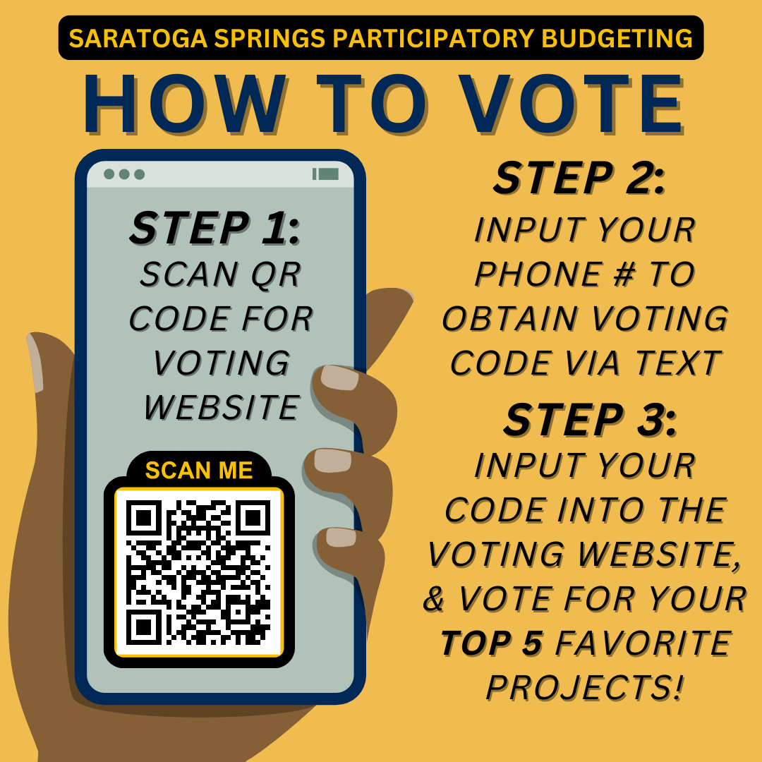 Participatory Budgeting: Vote to plant trees - Sustainable Saratoga