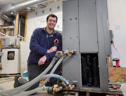 Local engineer innovates with new geothermal heat pump system