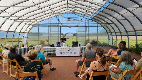 Sustainable Saratoga Backyard Composting workshop at Pitney Meadows Farm