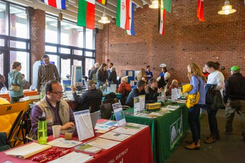 Sustainability Fair tables