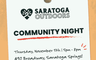 Saratoga Outdoors Community Night